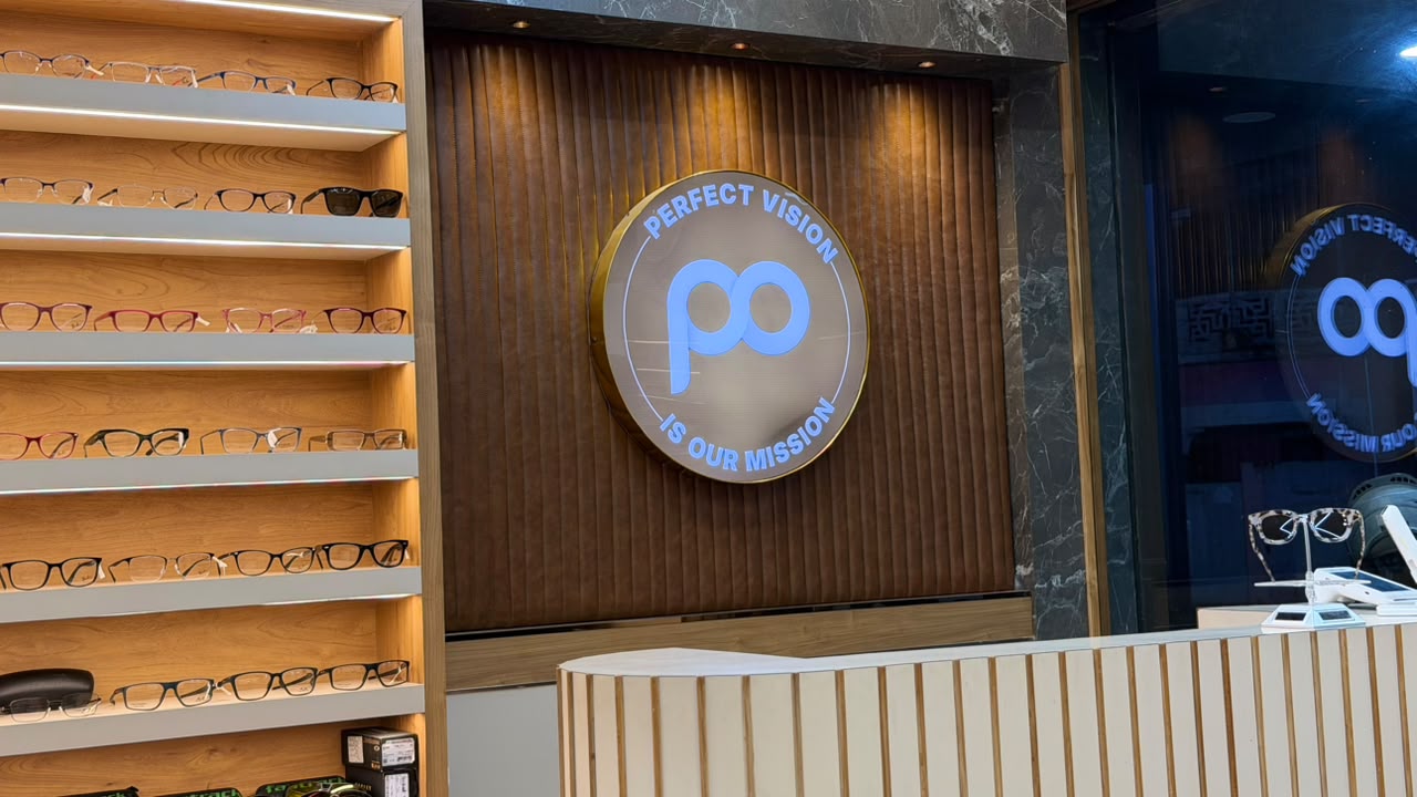 Perfect Opticals Showroom Interior